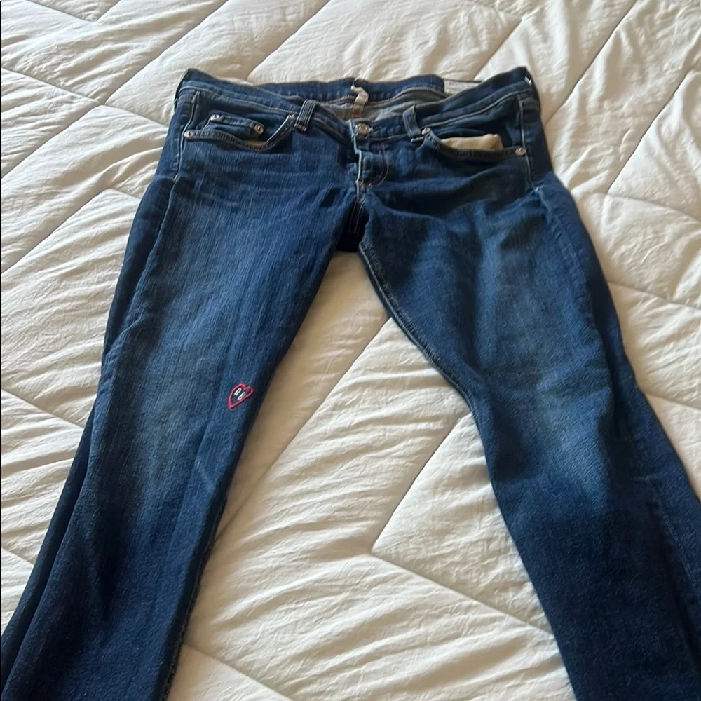 rag & bone Dark Blue Straight Leg Jeans SZ 29 - Picture 6 of 8